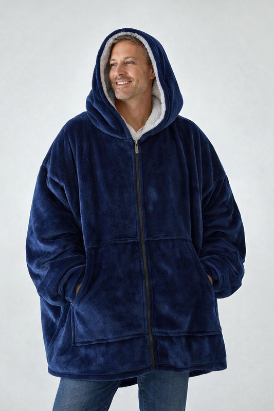 All-in-One Hooded Snuggle Blanket