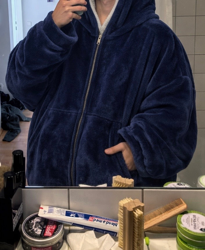 All-in-One Hooded Snuggle Blanket