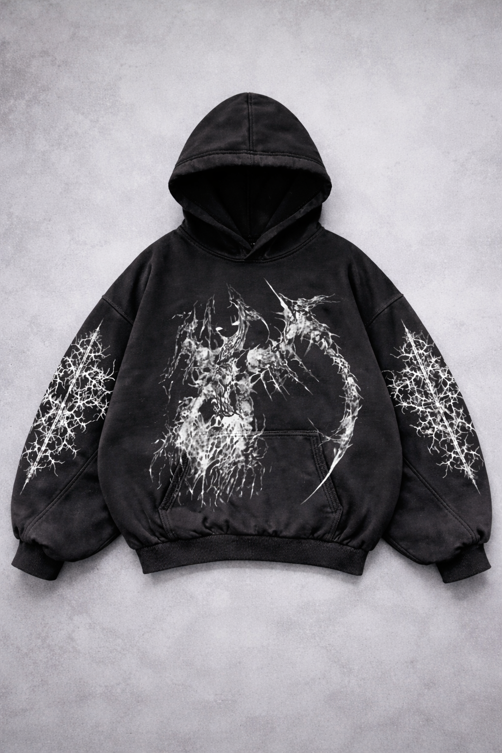 Urban Vibe Hooded Y2K Streetwear Sweatshirt