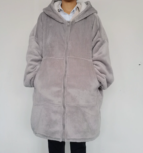 All-in-One Hooded Snuggle Blanket