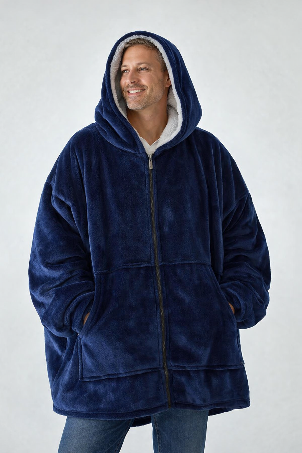 All-in-One Hooded Snuggle Blanket