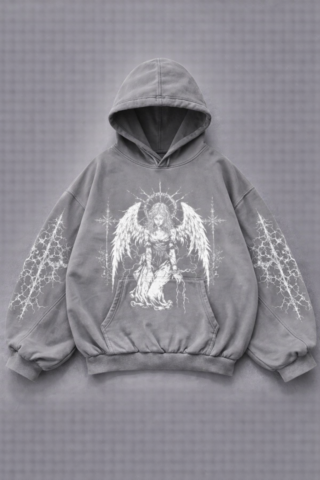 Urban Vibe Hooded Y2K Streetwear Sweatshirt