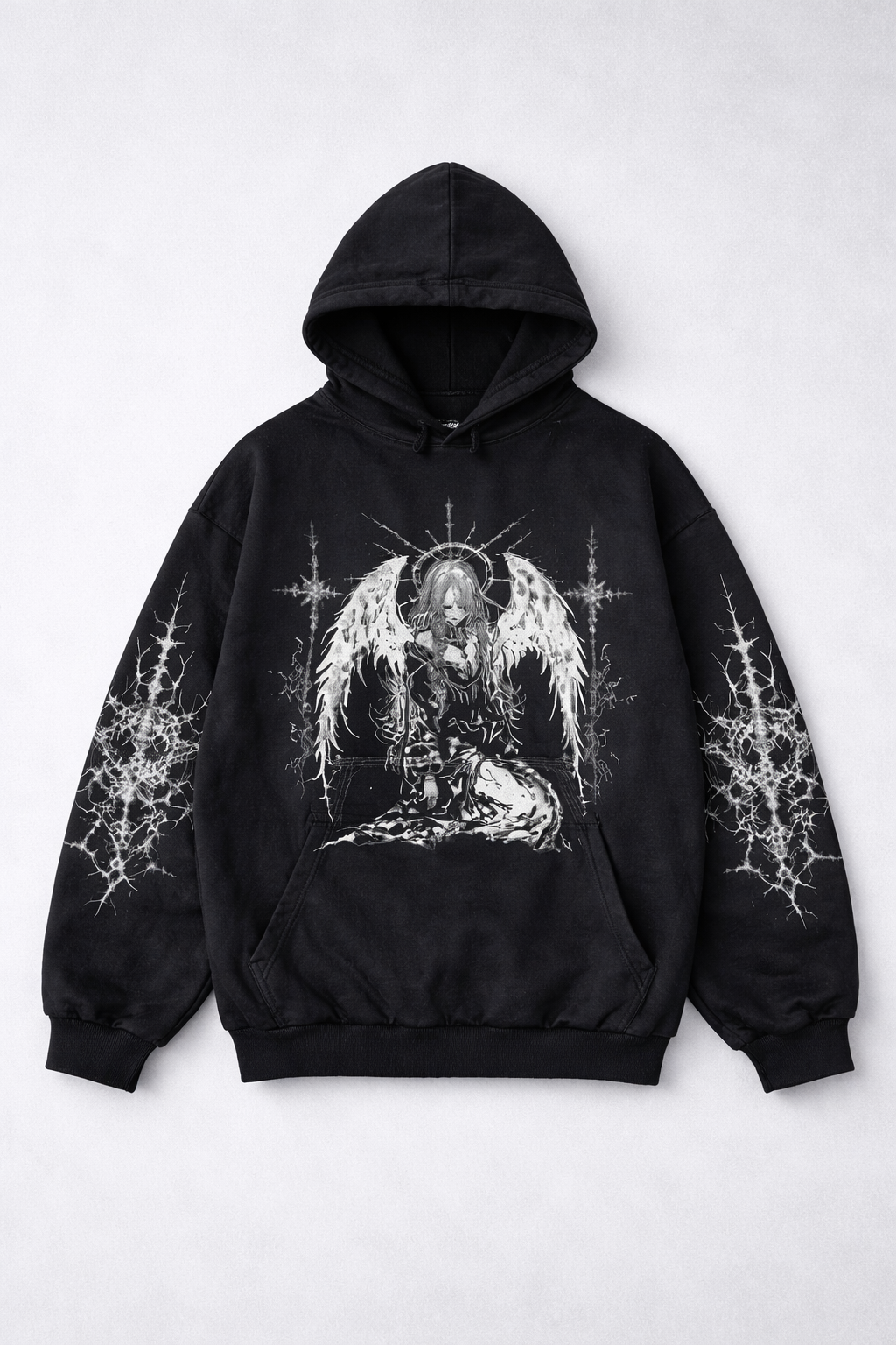 Urban Vibe Hooded Y2K Streetwear Sweatshirt