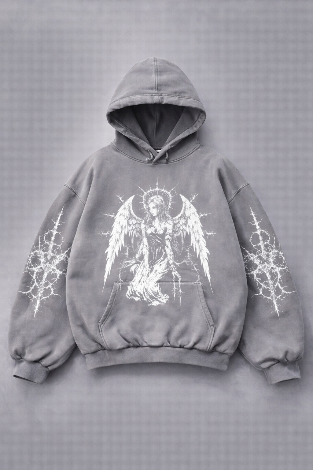 Urban Vibe Hooded Y2K Streetwear Sweatshirt