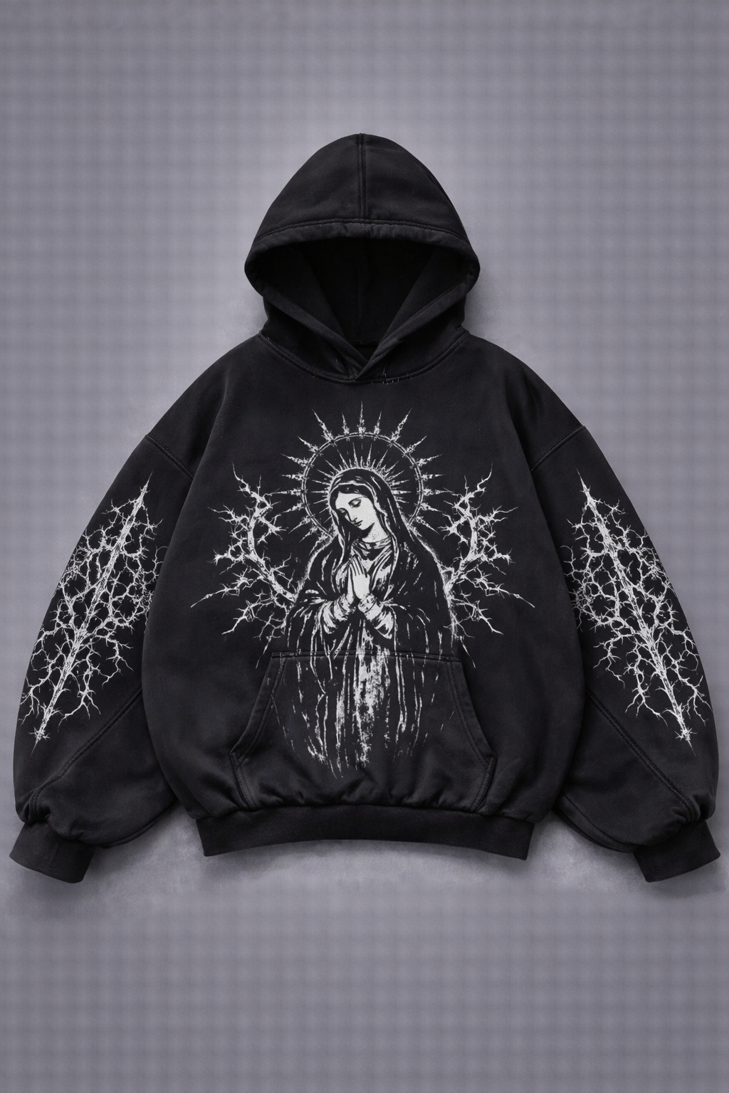 Urban Vibe Hooded Y2K Streetwear Sweatshirt