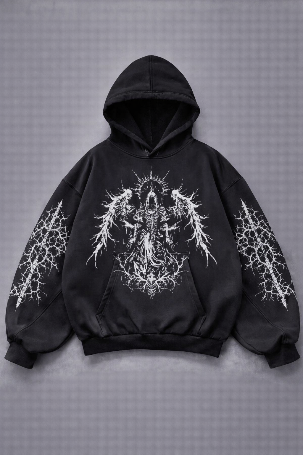 Urban Vibe Hooded Y2K Streetwear Sweatshirt