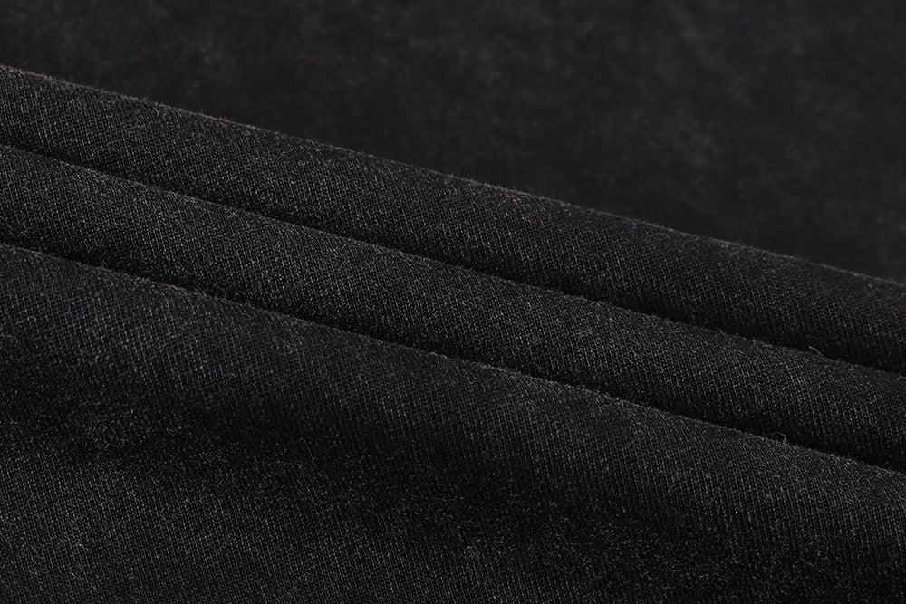 Retro Skull Graphic Cotton T-Shirt for Men