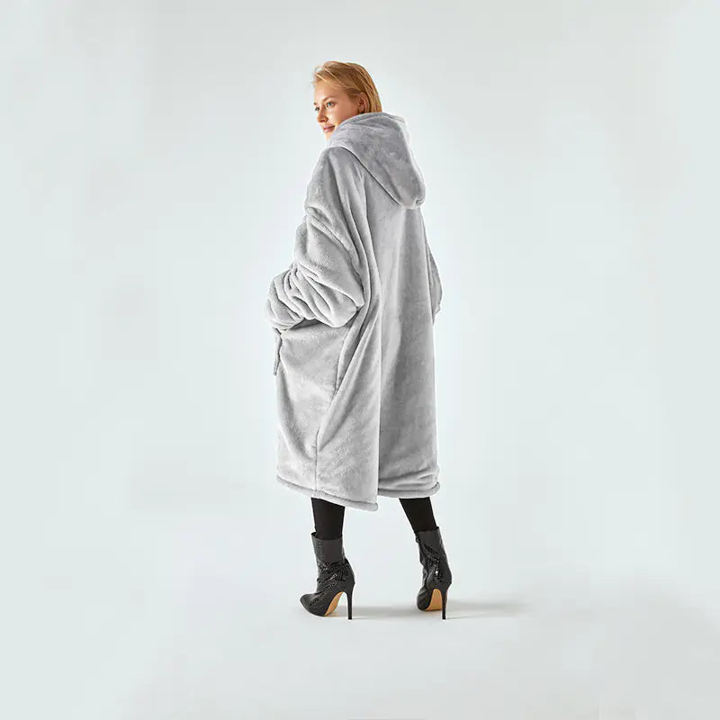 All-in-One Hooded Snuggle Blanket