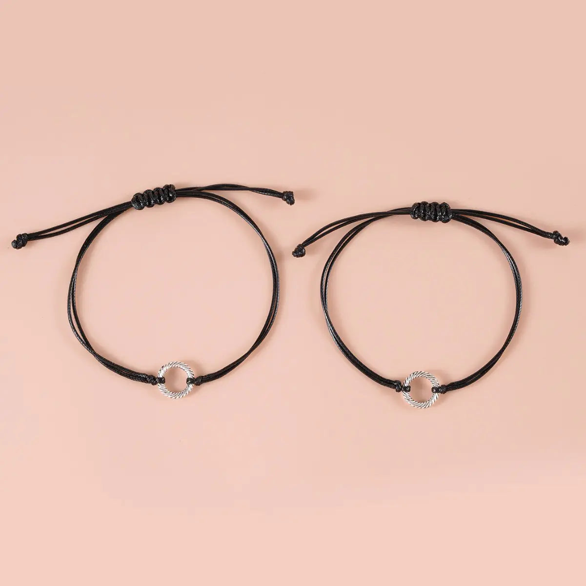 Creative Blessing Card Bracelet with Alloy Map Charm